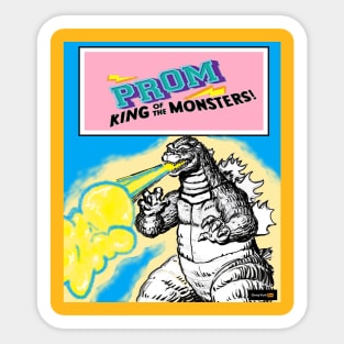 Prom King of the Monsters Sticker